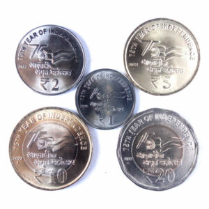 75 YEARS OF AZADI KA AMRIT MAHOTSAV FULL COIN SET