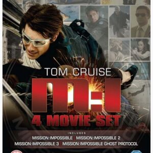 MISSION IMPOSSIBLE 1-4 / BLUERAY / TOM CRUISE