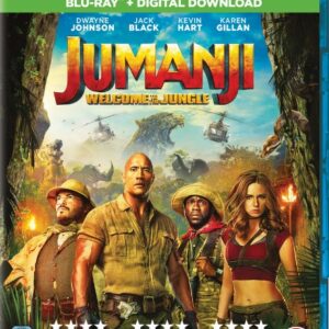 JUMANJI WELCOME TO THE JUNGLE / BLUERAY / DWAYNE JOHNSON