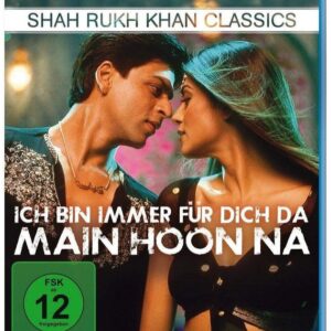 MAIN HOON NA / BLUERAY / GERMAN EDITION/ SHARUKH KHAN