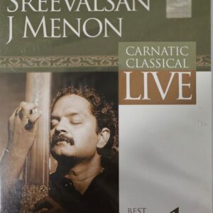 CARNATIC CLASSICAL LIVE 1/AUDIO CD/SREEVALSAN J MENON