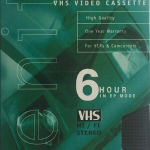 VHS TAPE BLANK / ZENITH T 120 HQ